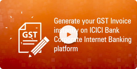 Generate your GST invoice in a few simple steps! Watch the tutorial by clicking here