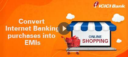 How to avail EMI option on Internet Banking